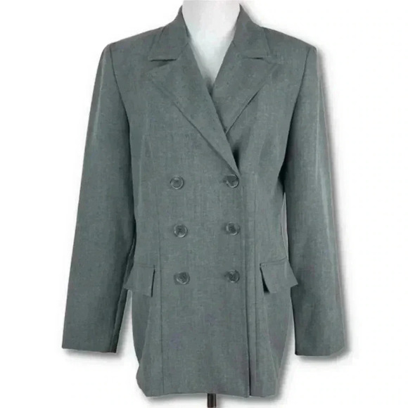 Kim Renée International blazer size 9-10 Gray - Picture 1 of 9